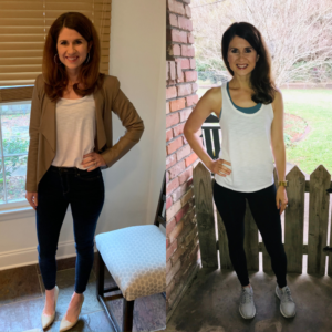 From active wear to date night outfit - transitional tank