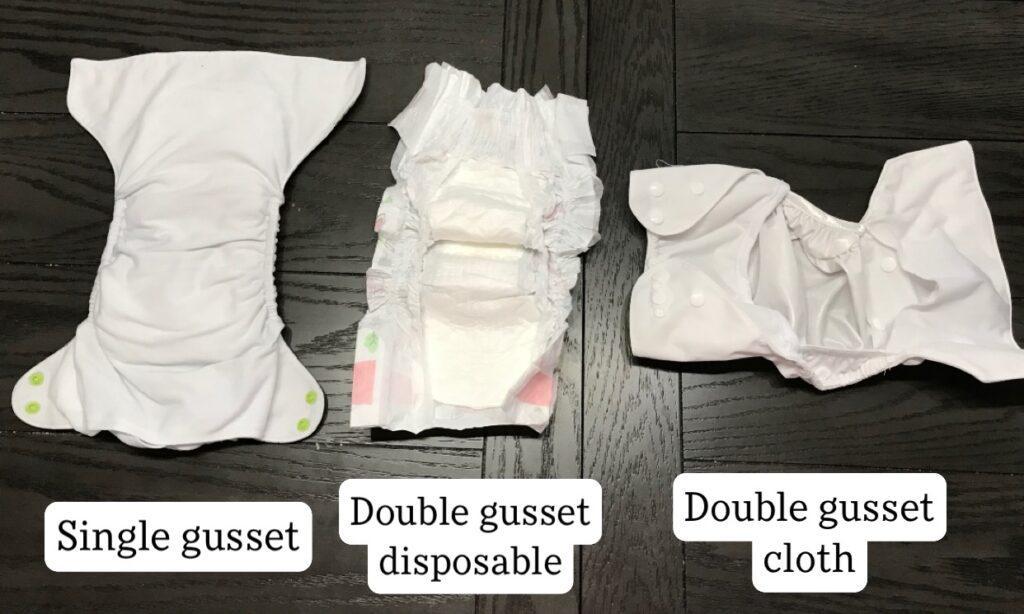 different kinds of cloth diapers
