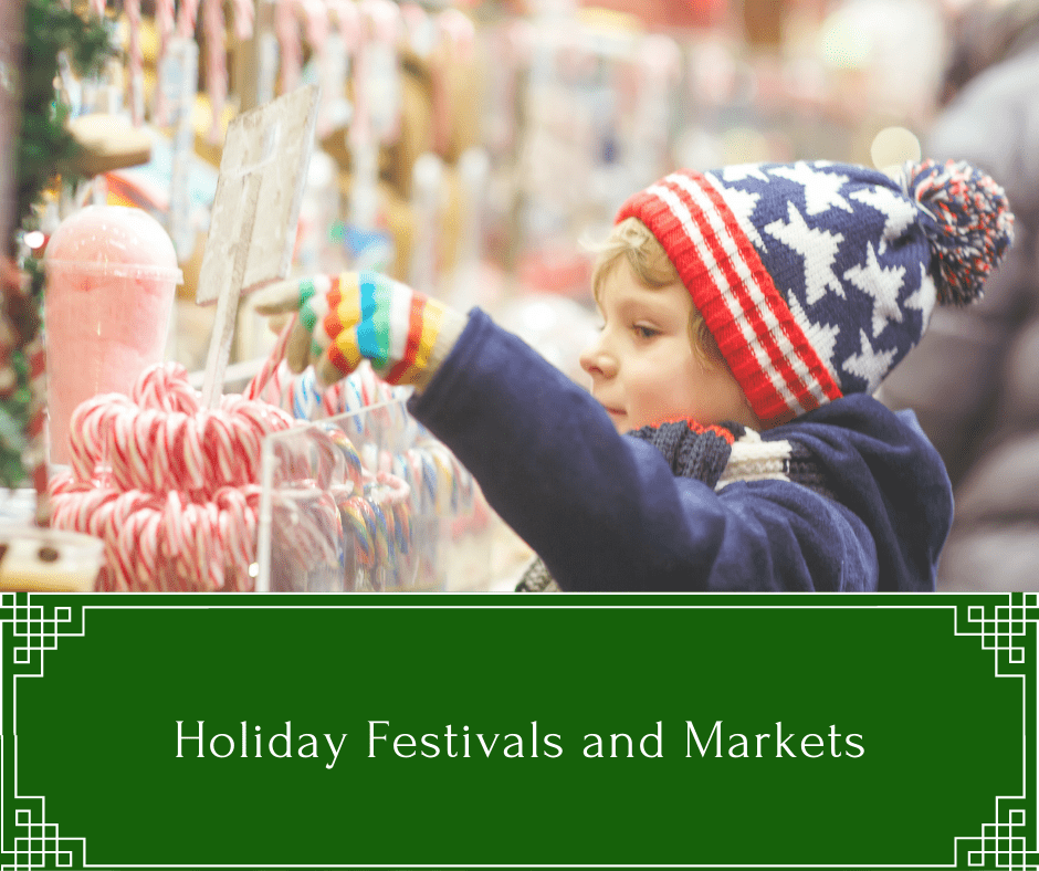 Holiday Festivals and Markets and shopping in lafayette