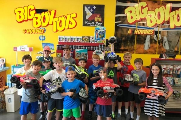 Lafayette Louisiana - Big Boy Toys and Hobbies Build to Drive Remote Control Car Camp
