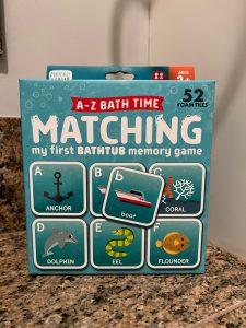 Chuckle and Roar A-Z Matching Bath Game 