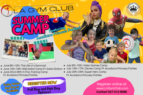 LA Gym Club Summer Camp 2026 LA Gym Club Summer Camp 2026